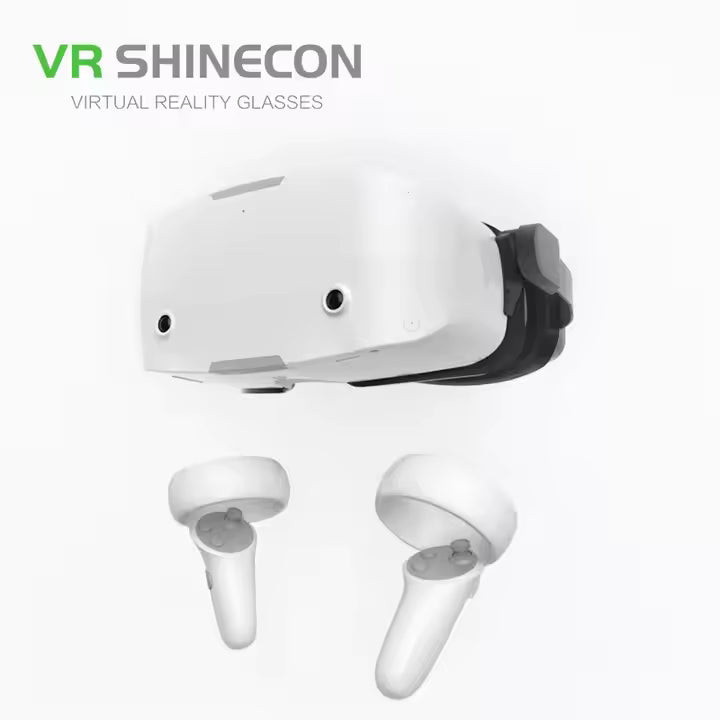 Metaverse Real 4K VR Headset – 64 GB / 128 GB Storage (with 6‑DOF Controllers)