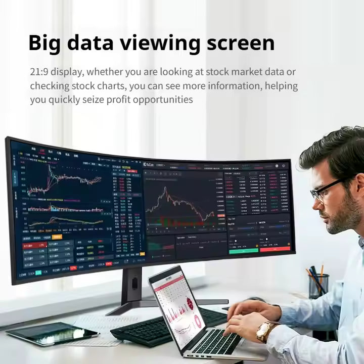 4K UHD HDR Gaming Monitor – 34″ Curved Nano‑IPS, 144 Hz