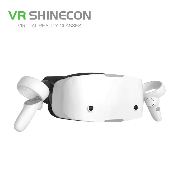 Metaverse Real 4K VR Headset – 64 GB / 128 GB Storage (with 6‑DOF Controllers)