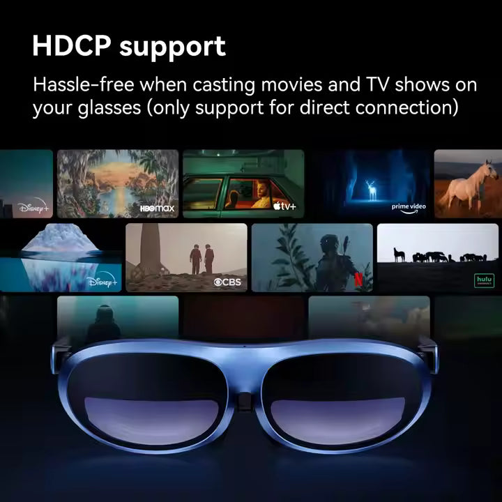 Rokid Max AR Glasses – 120Hz Micro-OLED Display, 50° FOV